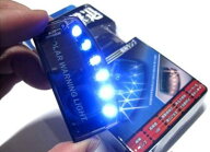 ダミー センサー 車 セキュリティ ライト ソーラー 盗難防止 流れる 警戒LED ダミー ソーラー 充電不要 L…