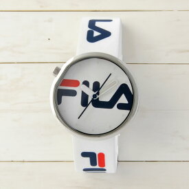 フィラ FILA メンズ レディース 腕時計 FILA STYLE ファッション スポーツウオッチ シリコンベルト 40mm ホワイト 男女兼用 38-161-101