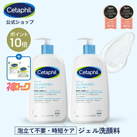 【神トク10%OFFクーポン＋P10倍★2/10 23:59まで】【公式】セタフィル ジェントルスキンクレンザー 591ml 2本組 (ジェル洗顔料) | フェイス ボディ 全身 顔 ナイアシンアミド 乾燥肌 保湿 敏感肌 ポンプ 毛穴 洗顔料 洗浄 大容量 ジェル洗顔 洗顔 低刺激 毛穴汚れ 朝洗顔