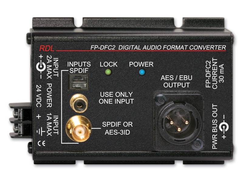 RDL　FP-DFC2　デジタル・オーディオ・フォーマットコンバーター　(２４／１９２)　
