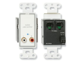 RDL D-TPR2A/DB-TPR2A/DS-TPR2Aアクティブ2ペア受信機ツイストペアFormat−AステレオRCAフォノジャック出力【送料無料】