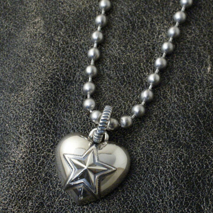 楽天市場】Cody Sanderson Heart & Sheriff Star PENDANT+STAINLESS 