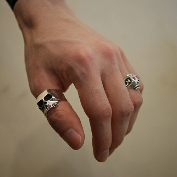 楽天市場】Flash Point FLAT SKULL RING : C-G