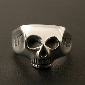 Flash Point JIM SKULL RING Live Free