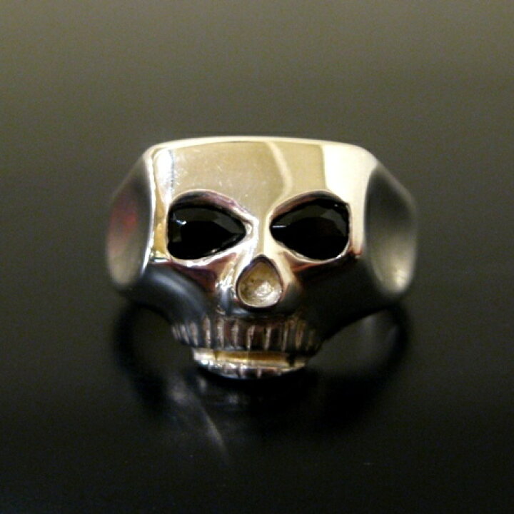 楽天市場】JIM SKULL RING-SE - オニキス - : C-G