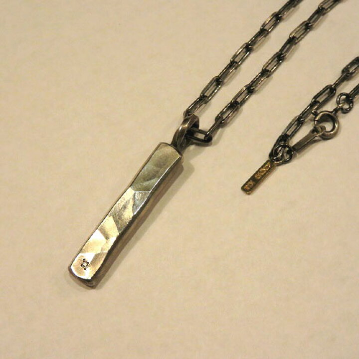 楽天市場】GUNJYO by Atease ONE-OFF SV TATAKI NECKLACE : C-G