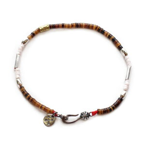 Atease SILVER & SHELL BZ ANKLET BLACK