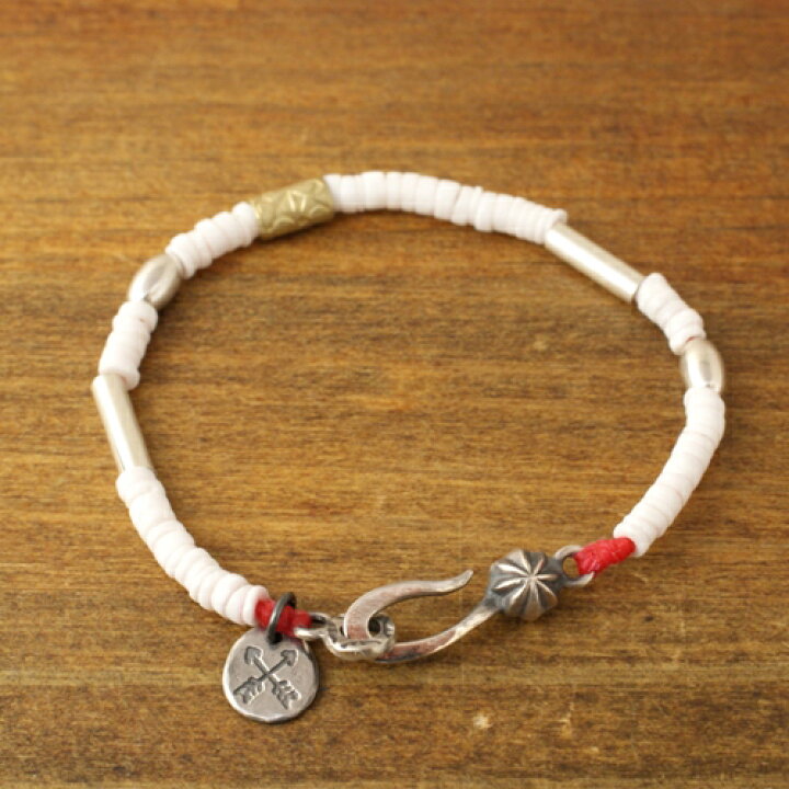 楽天市場】Atease SILVER & SHELL BZ BRACELET : C-G