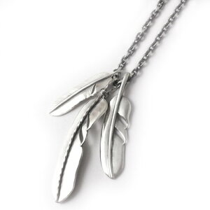 Atease LUXURY THREE FEATHERS NECKLACE.