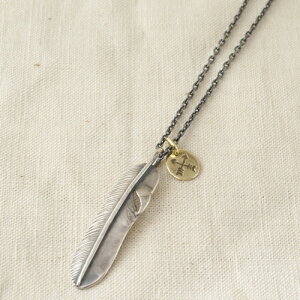 Atease SMALL FEATHER 2SET NECKLACE