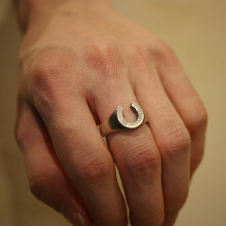 楽天市場】Atease HORSE SHOE RING : C-G