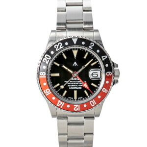 |Cg10{INAVAL WATCH Produced by LOWERCASEEROLE GMT typeEMETAL BRACELETEԃx[B@