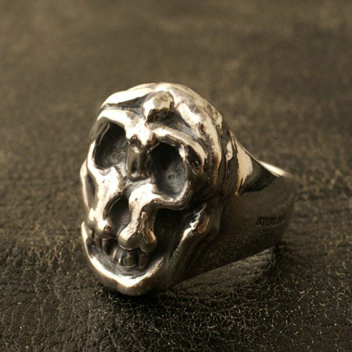 楽天市場】mollive HeavyOZ DALI SKULL RING : C-G
