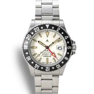 Naval Watch Produced By LOWERCASE FRXD002 GMT Metal band.