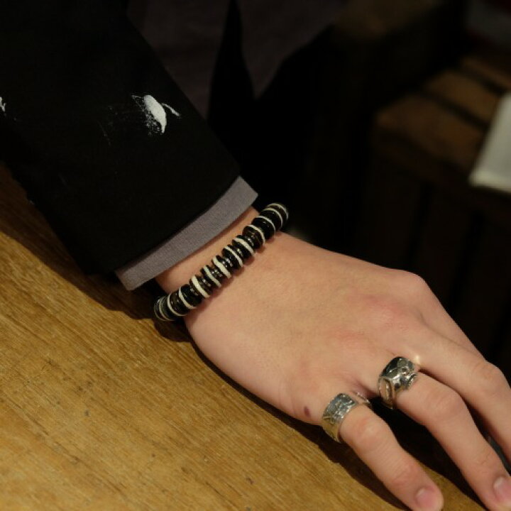楽天市場】Darren Simonian Black Bone Bracelet : C-G