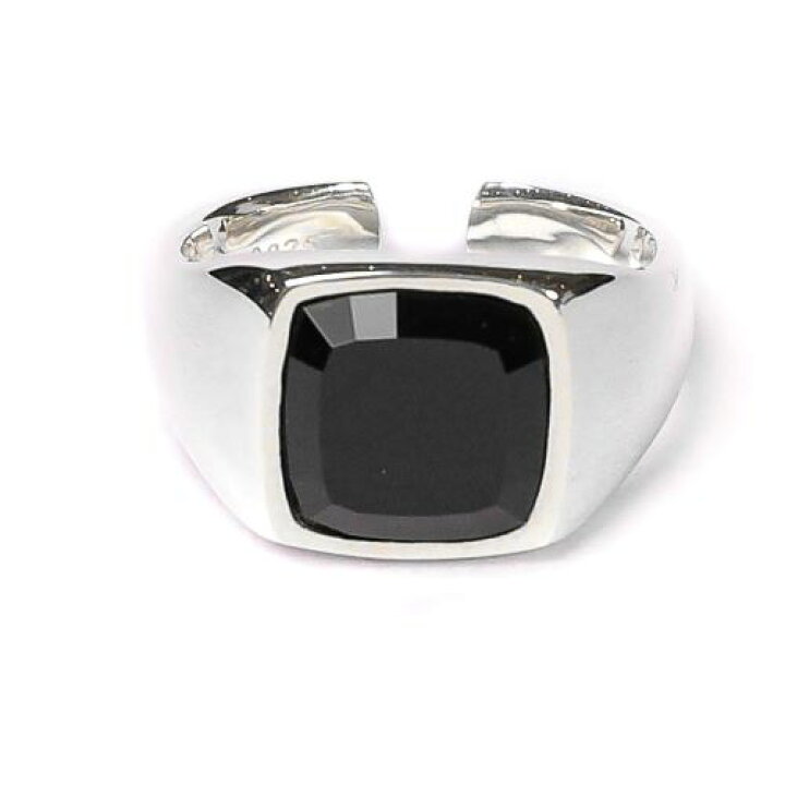 楽天市場】mollive ONYX RING SIGNET SQUARE SMALL : C-G
