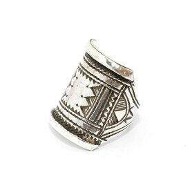 TUAREG SILVER JEWELRY CIGAR BAND RING