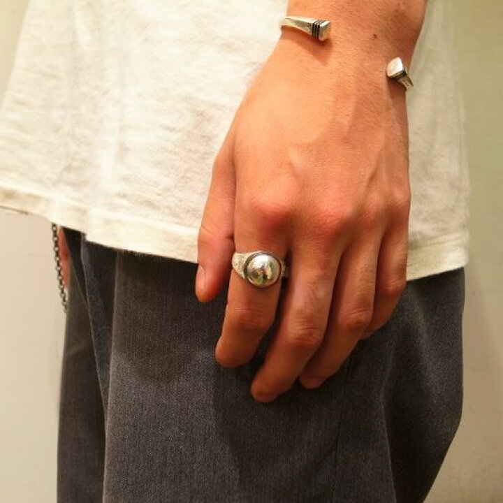 楽天市場】TUAREG SILVER JEWELRY ROUND COLLEGE RING : C-G