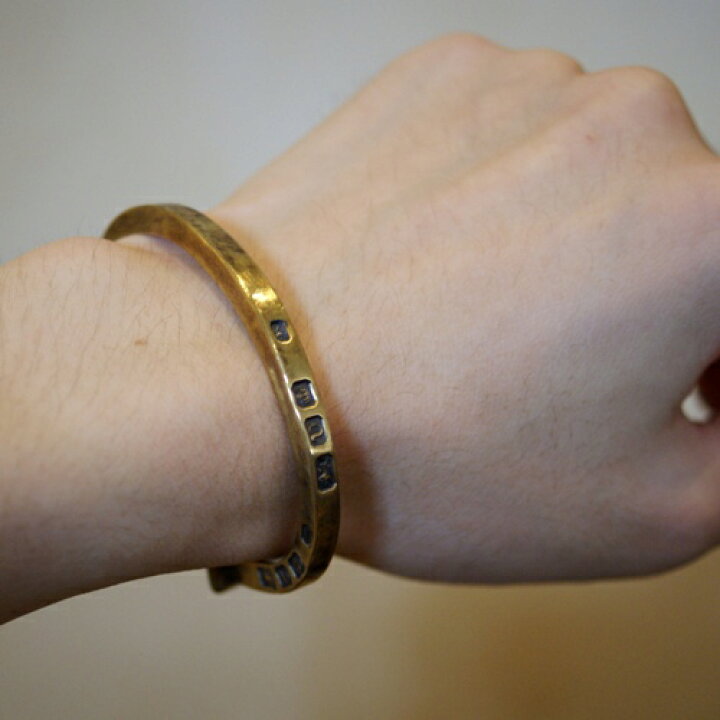 楽天市場】Vantique NAIL ROUND BRACELET / BRASS : C-G