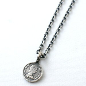 Vantique COIN-TAG NECKLACE / SILVER TAKERU SATOU MODEL