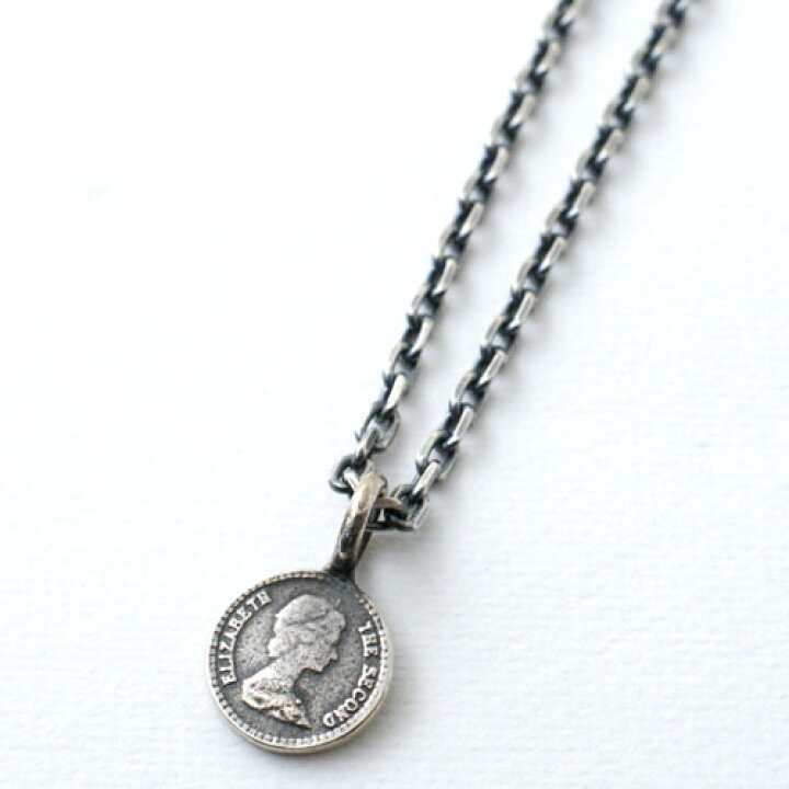 楽天市場】Vantique COIN-TAG NECKLACE / SILVER TAKERU SATOU MODEL : C-G