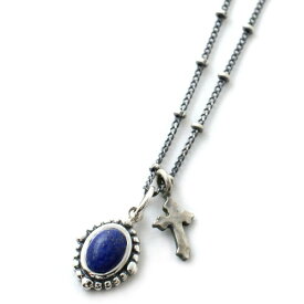 映画（LOVE SONG）・スノーマン向井康二さん着用モデル・【楽天ランキング1位】 Vantique RAPIS & CROSS NECKLACE