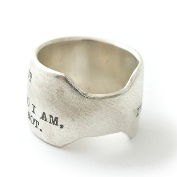 楽天市場 カートコバーン Vantique Kurt Cobain Lyric Ring C G
