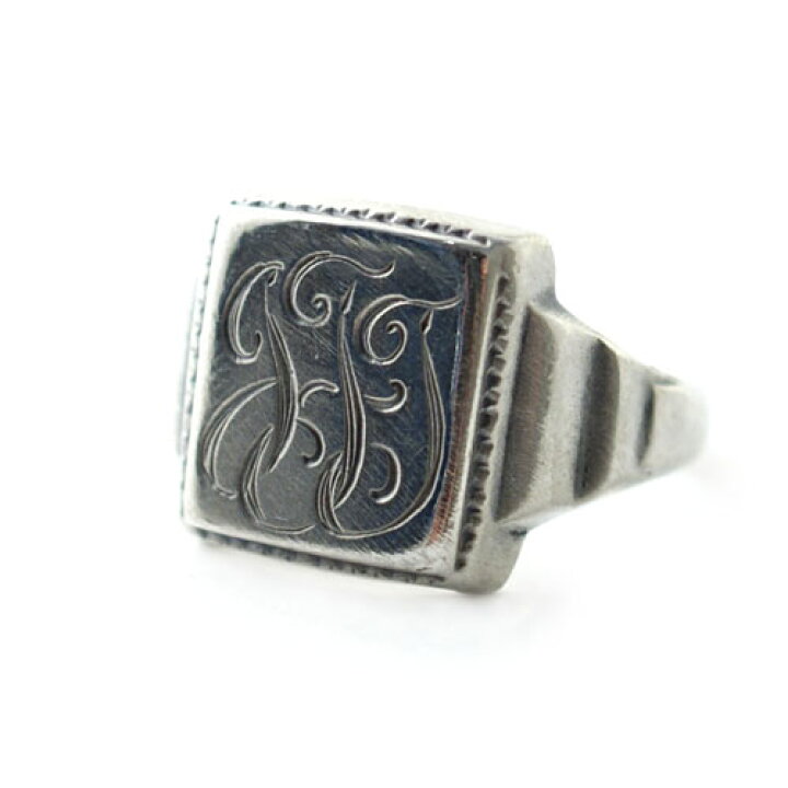 楽天市場】Vantique SIGNET RING JFT : C-G