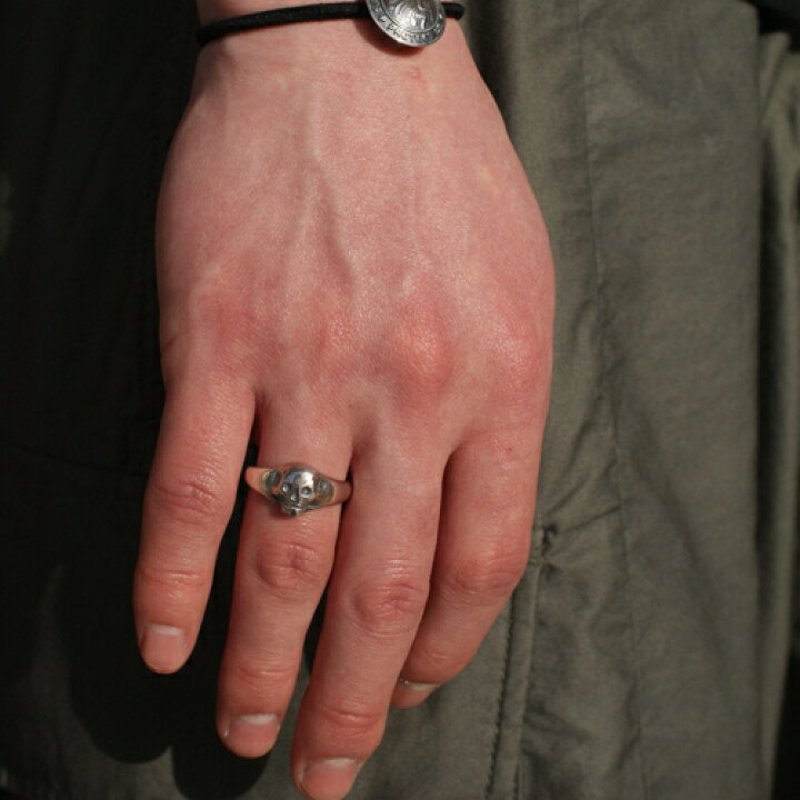 楽天市場】Vantique 50S VINTAGE SKULL RING M : C-G