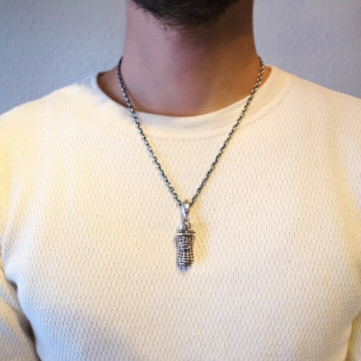 楽天市場】Peanuts&Co. XLARGE PEANUTS/Silver＋PEANUTS CHAIN/Silver 