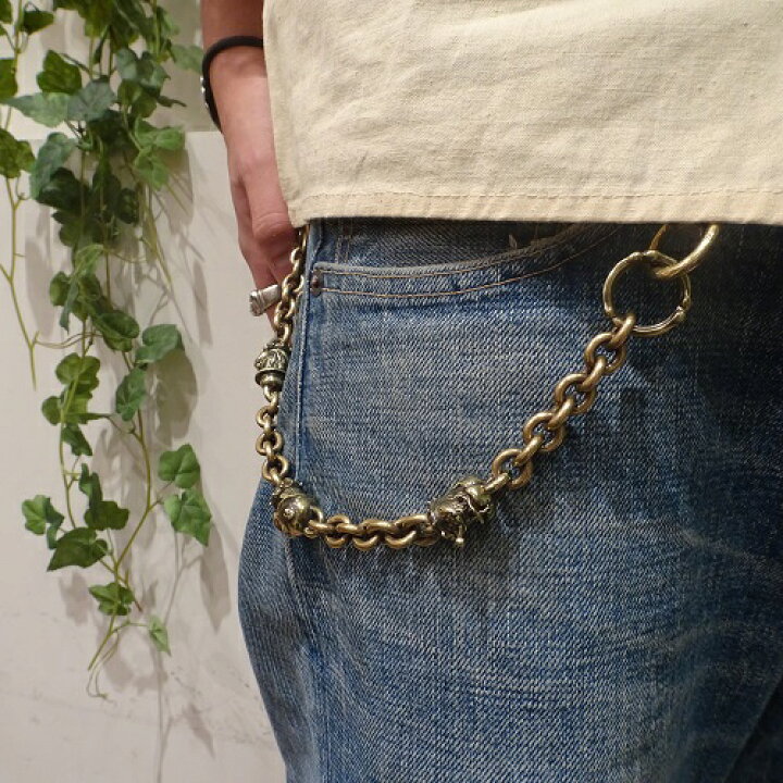 楽天市場】Peanuts&Co. BULL WALLET CHAIN/Brass : C-G