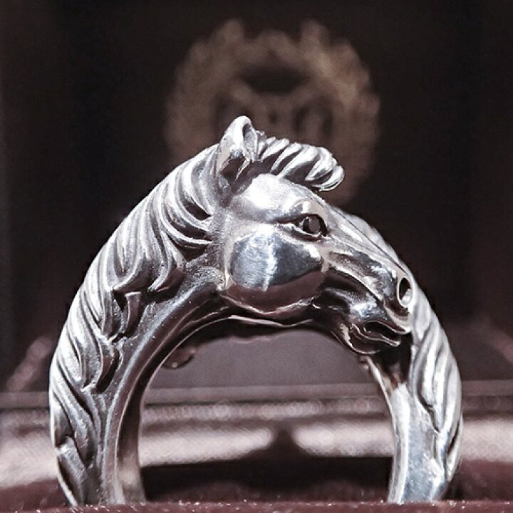 楽天市場】Peanuts＆Co. HORSE PINKY RING SILVER : C-G