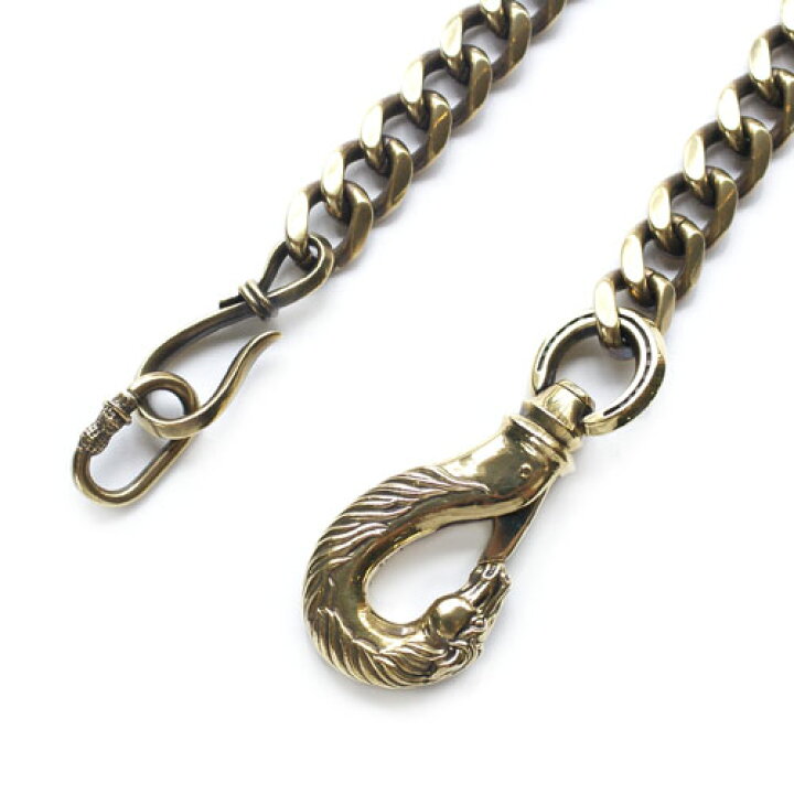 楽天市場】Peanuts&Co. HORSE WALLET CHAIN HORSE×HOOK/Brass : C-G