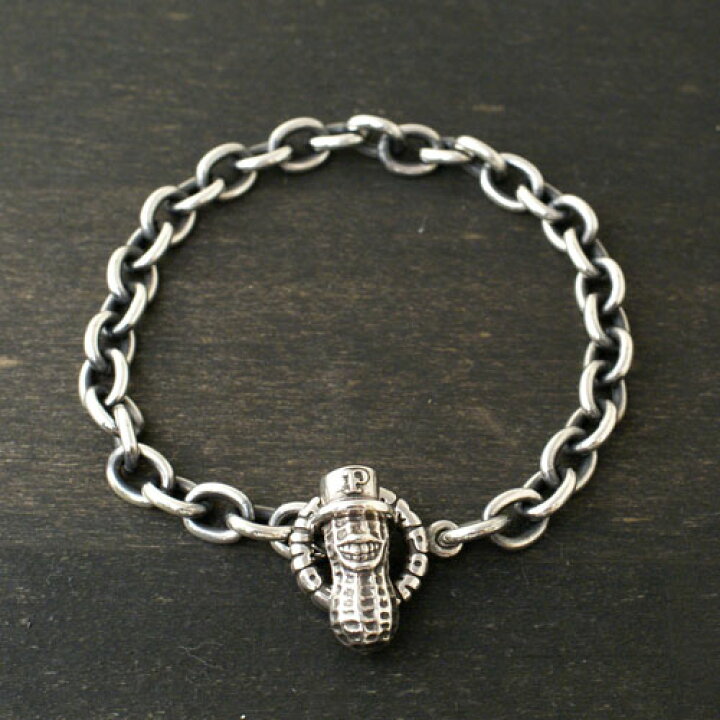 楽天市場】Peanuts&Co. PEANUTS BRACELET CHAIN/Silver : C-G