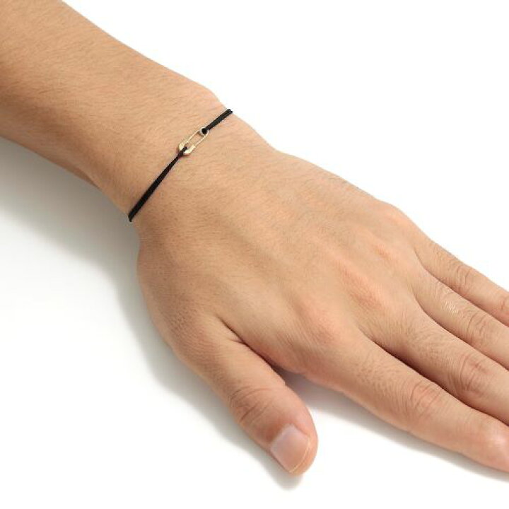 楽天市場】SYMPATHY OF SOUL Safety Pin Cord Bracelet - K18Yellow 
