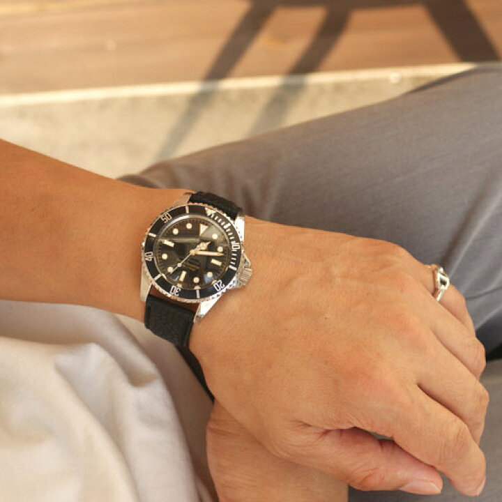 楽天市場】VAGUE WATCH Co.・GRY FAD Depths Black・レザーベルトCG 
