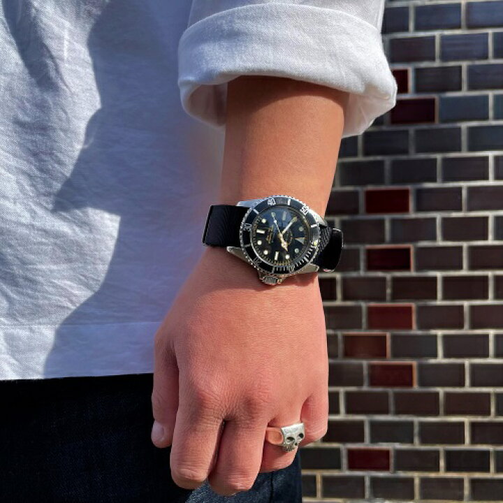 楽天市場】VAGUE WATCH GRY FAD Depths Black・NATOベルトCGカスタム 