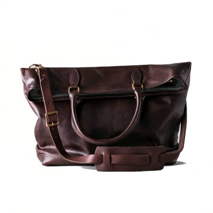 楽天市場】ポイント5倍！vasco LEATHER NELSON 2WAY BAG / BROWN 木村 