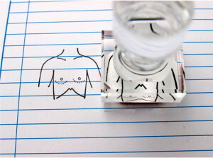 ̏㔼g͂񂱁@31×25mm