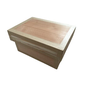 茶箱1ks　前田工房　サイズ24cm×17cm×12cm　杉　トタン　日本製　お茶の保存　乾物の保存　機密機器の保管
