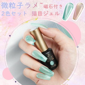 【冬得セールx10%OFF券】 Biutee マグネットネイル 磁石付き マグネット 超微粒子 セット8ml 2色 キャッツアイジェル ジェルネイル ネイルカラー マニキュア UVLED対応 アイシングジェル ジェルネイルセット キラキラ ジェルネイルカラー 母の日