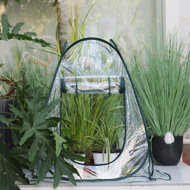 【冬得セールx15%OFF券】 DEWEL ビニール温室 温室 防寒カバー ビニールハウス 折り畳み式 ベランダ 家庭用 小型 ガーデンハウス DEWEL フラワーハウス フラワーラック 組立簡単 保温 グリーンキーパー ラック 農園 家庭 菜園用 園芸用 ガーデン温室 野菜 栽培 室内外用