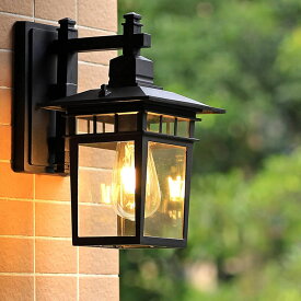 【SS-P10倍＆最大10%OFF券】 DEWEL 北欧風 ブラケットライト ウォールランプ 玄関ライト おしゃれ ウォールランプ アンティーク調 北欧 レトロ 洗面所 門灯 外灯 壁掛け照明 キッチン トイレ 壁灯 室内照明 LED対応 壁掛け照明 居間照明 カフェ インテリア