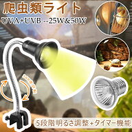 【秋のお買い得3倍P | 最大14%OFF】DEWEL 爬虫類 ライト UVBライト 紫外線ライト タイマー 温度管理 ヒー…