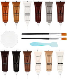 【ぬくもりセール！15%OFF券】 SEISSO 木製品補修セット 木製品キズ補修 補修クリーム 12色 フローリング 補修 木製家具 補修 木製の家具 ドア 床 すりキズ用 汚れ 傷 穴 塗装剥がれ補修 キズ消し キズ隠し ホワイト アイボリー ウッドホワイト