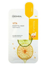 【1枚お試しパック】Mediheal ビタ エッセンシャル ビューティーマスク メディヒール シートマスク フェイスパック パック スキンケア 韓国コスメ ビタアクティブ3X ハイドロディーパー 1枚
