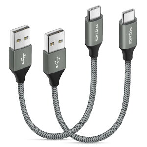 etguudsy0.15m 2{zUSB Type C P[u Z }[d QC3.0 ^Cvc P[u 15cm f[^] SwitchAXperiaAGalaxy S20 S10 S9 A20 A21 Note 10 9 8AFireHD8 10 Plus FireMax11AXiaomi, ̑Android USB-C@Ή
