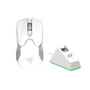 Razer Q[~O}EX Viper Ultimate Mercury White  y 74g Focus+ZT[ 20000DPI wXCb` 8{^ [dX^ht Chroma RZ01-03050400-R3M1