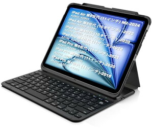 Arteck iPad Air 11 C`/10.9 C`pL[{[hAArteck^BluetoothL[{[h tHIP[XJo[ Apple iPad Air 11-C` (Air 2024) 10.9-C` Air 5 (2022) Air 4 (2020) iPad Pro 11-C` Pro 4 (2022)