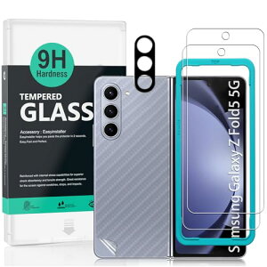 IBYWIND KXtB Samsung Galaxy Z Fold 5 5G pXN[veN^[ KX2 JYveN^[1 ăJ[{t@Co[tB1 [wǂݎ tȒP]
